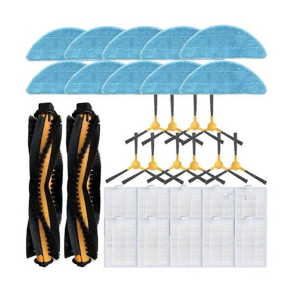 JOYBUY For C30B XR500 E30 for 800T 820S 820T 830T Robot Vacuum Cleaner Main Side Brush Hepa Filter Mop Rag