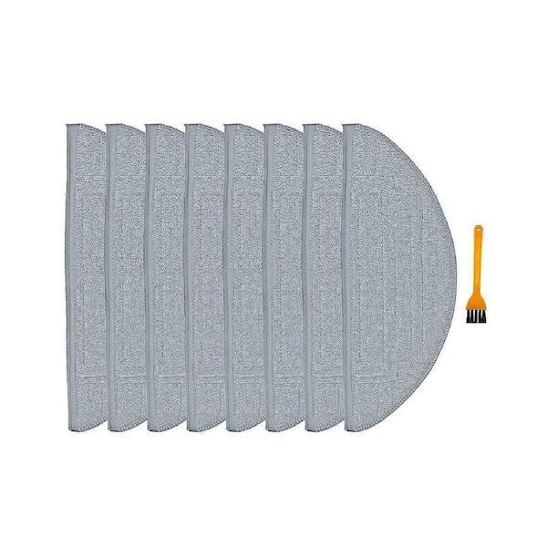 JOYBUY 8PCS Replacement Mop Pads for S8 / S8+ / S8 Pro / G20 Robot Vacuum, Microfiber Mopping Cloth Vacuum