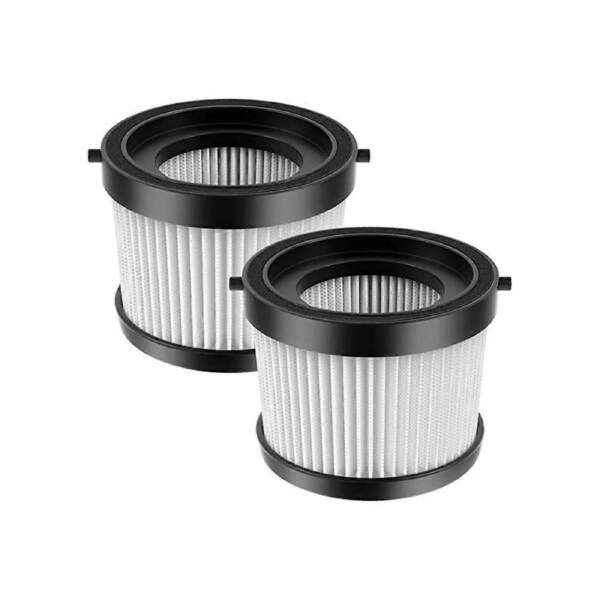 JOYBUY 2Pcs HEPA Replacement Filter for DCV501HB 20V Cordless Handheld Vacuum, with Black Gasket, Part DCV