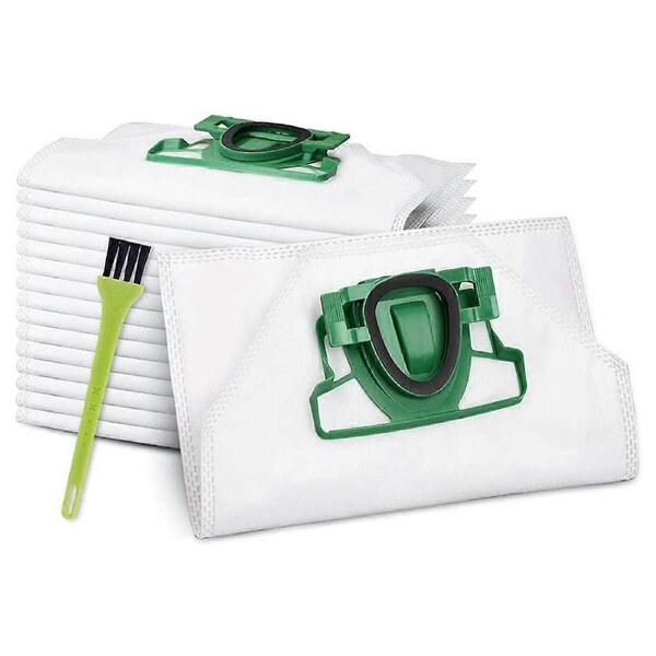 JOYBUY 16Pcs Replacement Bags for Vorwerk Kobold VK200 FP200 Vacuum Cleaner, Dust Cleaning Bags Accessorie