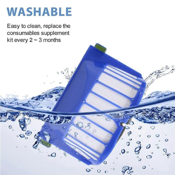 JOYBUY Main Side Brush Hepa Filter for 600 Series 605 606 610 615 620 625 630 632 639 650 660 671 675 681