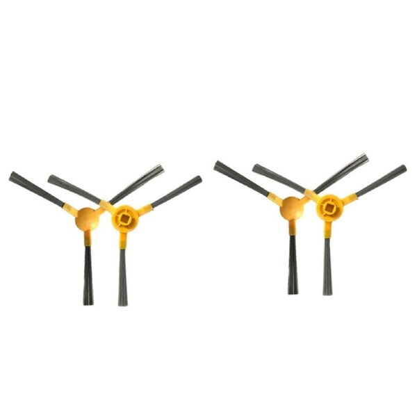 JOYBUY 4Pcs Side Brushes for T550W T560H Robot Vacuum Cleaner Replacement Home Cleaning Accessories Durabl