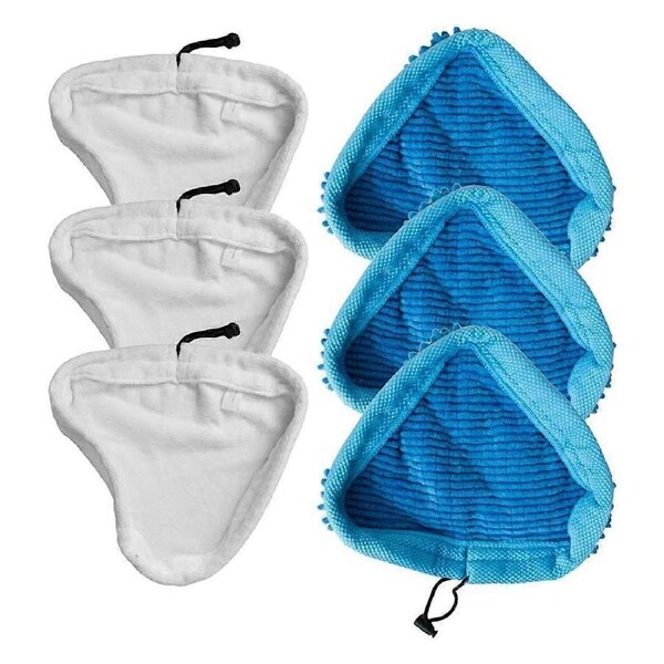 JOYBUY 6PCS Steam Mop Pads S86--CC S7 for HD for H20X5 Vilelda STM01 Genie Neo Fits Most Steam Mop