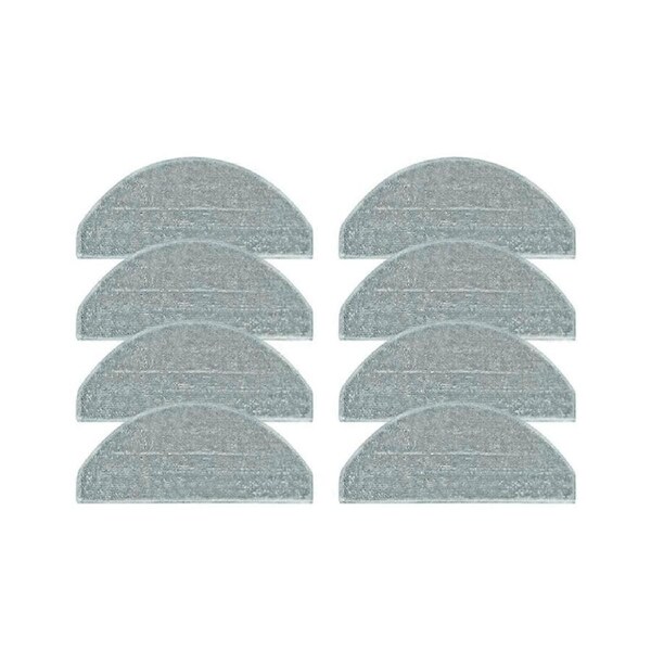 JOYBUY 8Pcs for E10 E12 B112 Robot Vacuum Cleaner Replacement Parts Mop Cloth Accessories