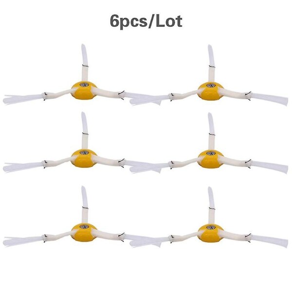 JOYBUY 6 Pieces 3-arm Side Brush For Irobot Roomba 800 900 Series 870 880 980 Vacuum Cleaner Replacement