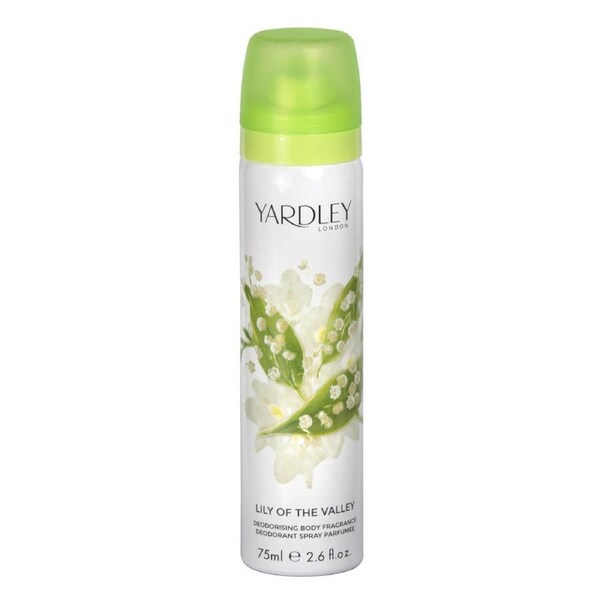 Yardley Lily Of The Valley Body Fragrance Spray 75g