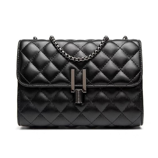 Shoulder Bag for Women, Chain Bag with Detail, Full Strap, Collapsible Wallet