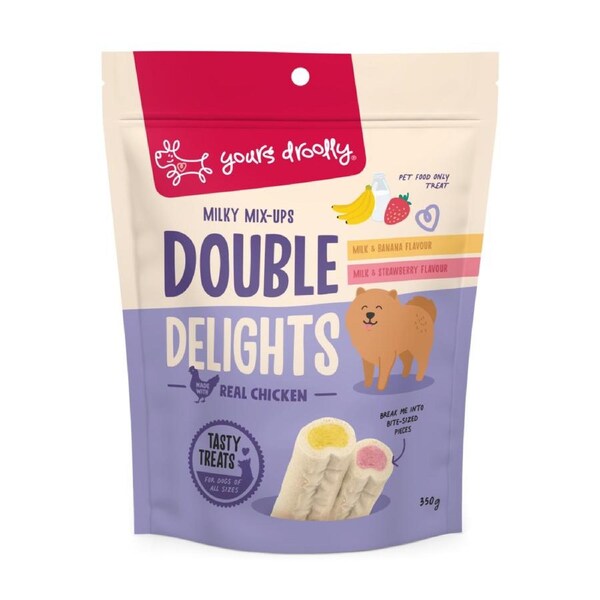 Yours Droolly Dog Treats - Double Delights Milky Mix Ups 350g