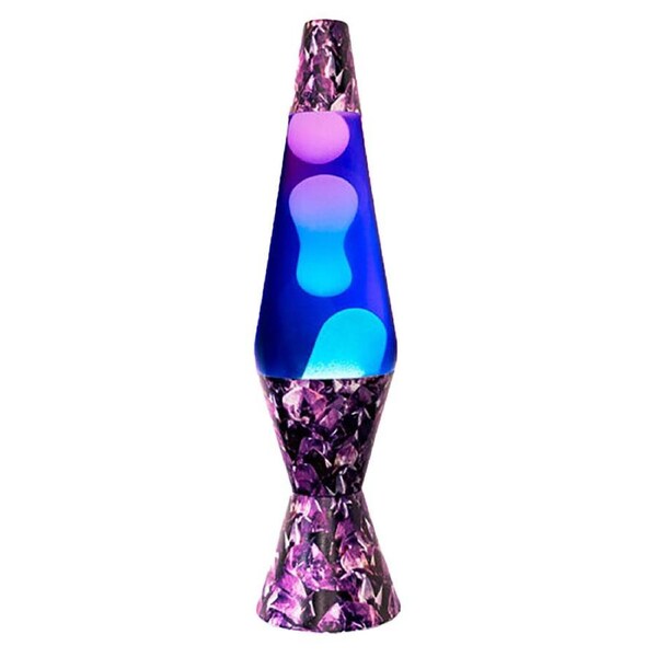 MDI Diamond Glitter Lamp Night Light Bedside Tabletop Bedroom Decor Amethyst