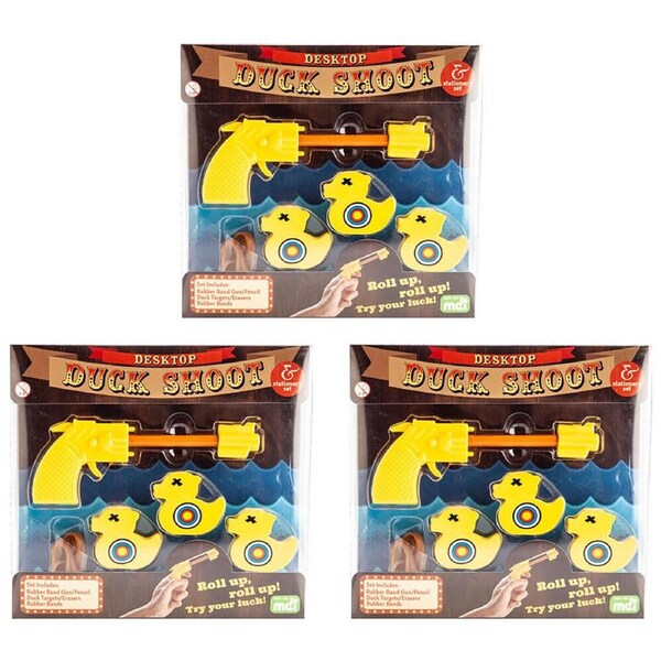3PK MDI Desktop Game Duck Shooting Set Kids/Family Fun Party Play Night 8y+