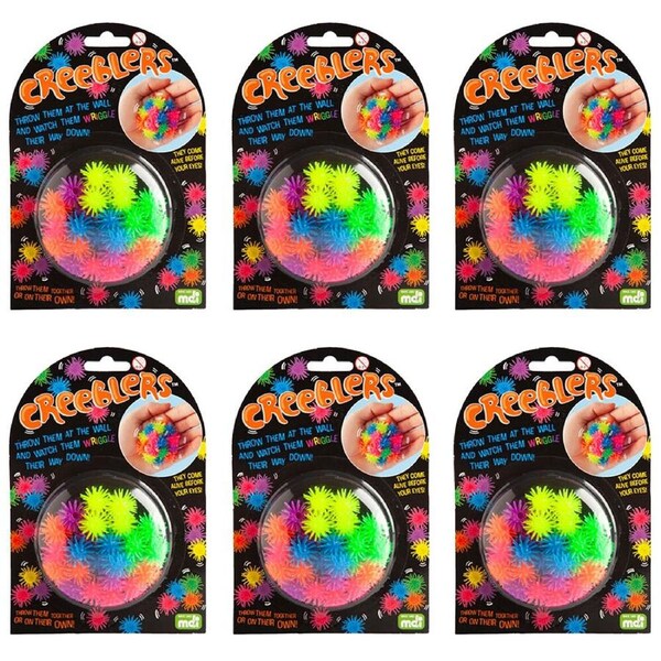6PK MDI Creeblers Crawlies Kids/Children Sensory/Tactile Fidget Play Toy 3y+