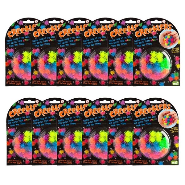 12PK MDI Creeblers Crawlies Kids/Children Sensory/Tactile Fidget Play Toy 3y+