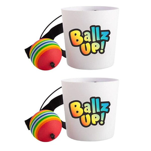 2PK MDI Ballz Up Ball Swing Hip Thrust Kids/Family Funny Party Game Night 8y+