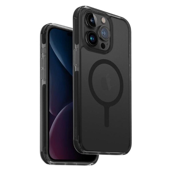 UNIQ Combat MagSafe Case (Suits iPhone 15 Pro Max) - Black