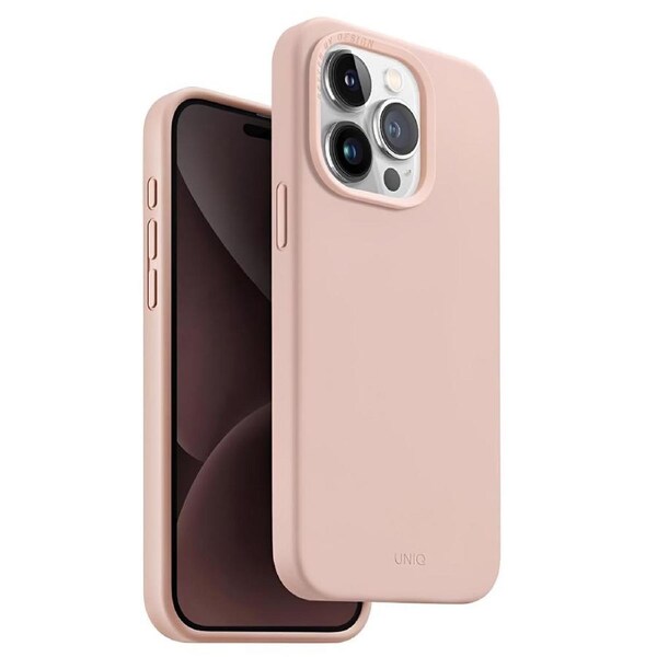 UNIQ Lino Hue MagSafe Case (Suits iPhone 15 Pro) - Pink