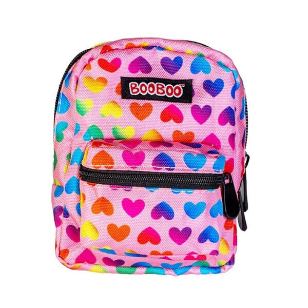 MDI BooBoo Backpack Minis Heart Pink Novelty Mini Bag/Purse 11x15cm Kids 3y+