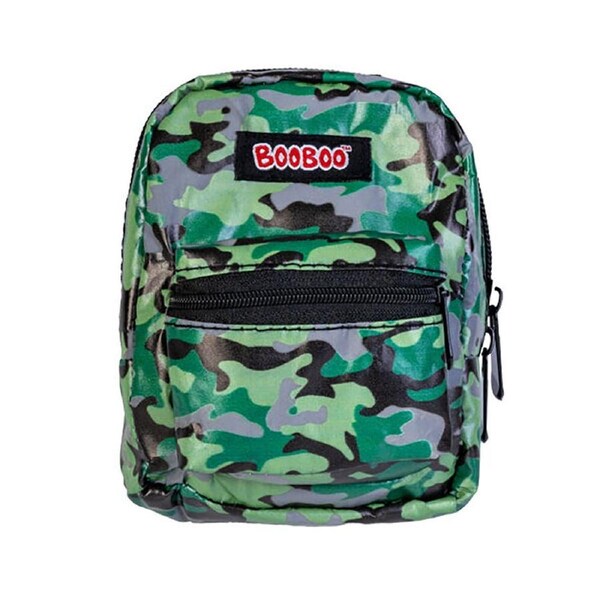 MDI BooBoo Backpack Minis Ref Camo Grey Novelty Mini Bag 11x15cm Kids 3y+