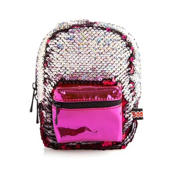 MDI BooBoo Backpack Minis Sequin Fuchsia Mini Bag/Purse 11x13cm Kids 3y+