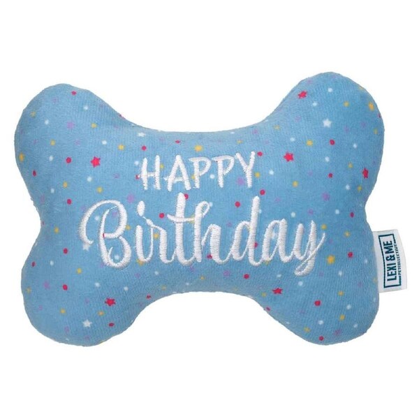 Lexi & Me Plush Toy Birthday Bone