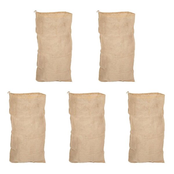 Gardenmaster 5 Pack 110L Hessian Garden Bag - 20111952