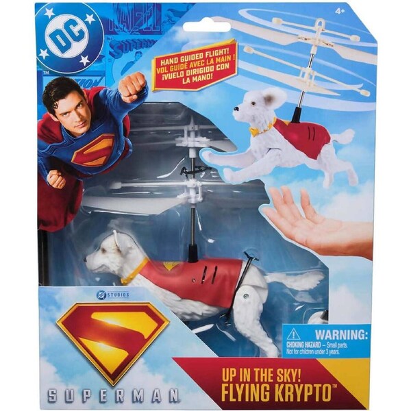 DC SUPERMAN - Up in the Sky! Flying Krypto - Spin Master