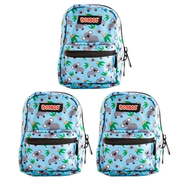3PK MDI BooBoo Outback Mates Backpack Minis Koala Mini Bag/Purse 11x15cm 3y+