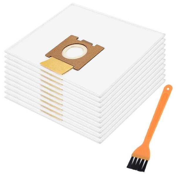 JOYBUY 10 Vacuum Cleaner Bags for H81/H81 Pure Epa/Telios Extra, Large Capacity Non-Woven Vacuum Dust Bags