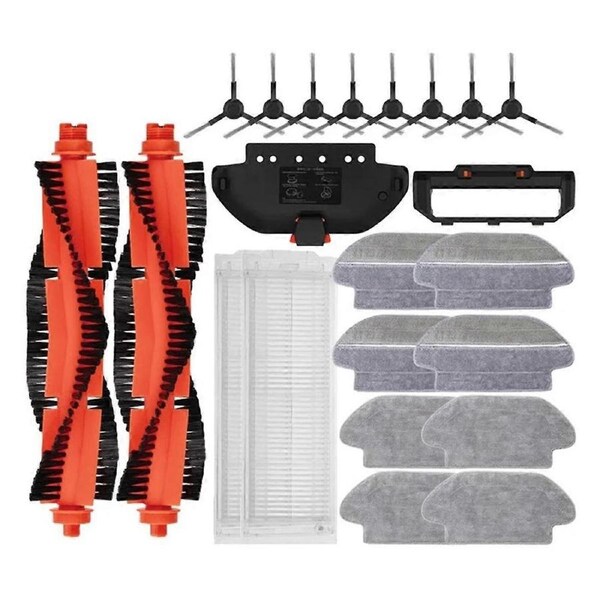 JOYBUY For Robot Vacuum S10 S12 B106GL / Mop 2S XMSTJQR2S Replacement Parts Accessories Main Side Brush Fi