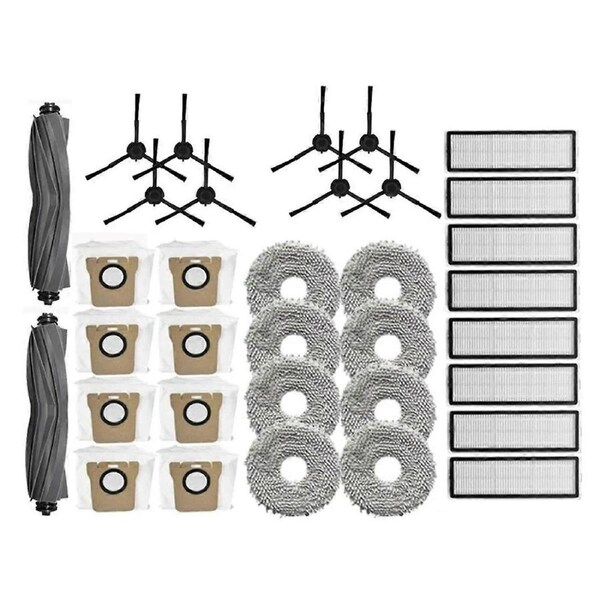 JOYBUY Accessories Kit for Bot L20 Ultra / X20 Pro Vacuum Replacement Parts Main Side Brush Hepa Filter Mo