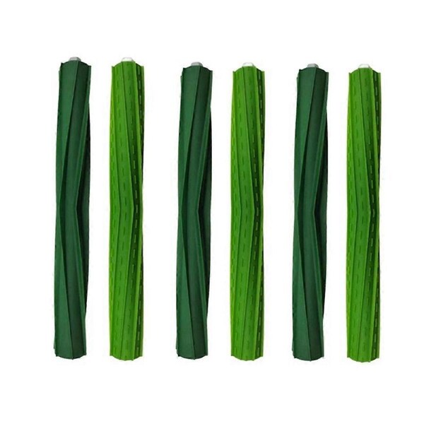 JOYBUY 3 Pairs of Rubber Roller Brushes Replacement Parts for S9 (9150) S9+ S9 Plus S Series Vacuum Cleane