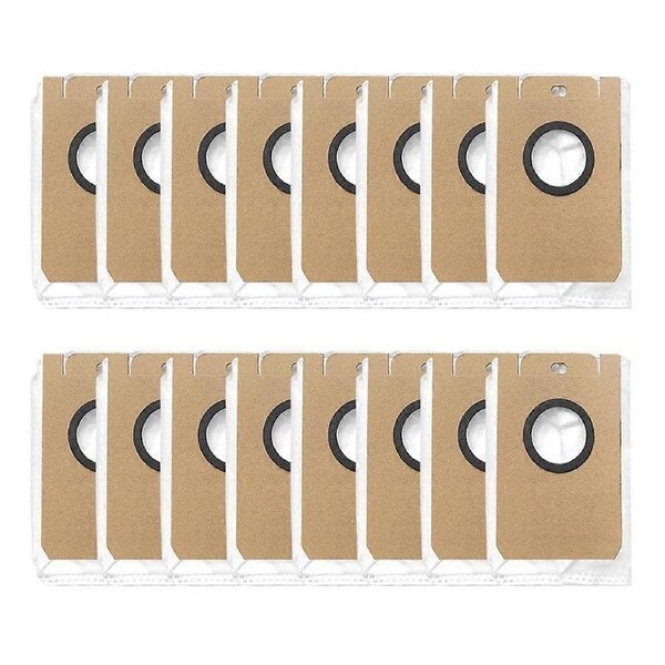 JOYBUY 16pcs Compatible for N3/RS0100WA Dust Bag Robot Vacuum Cleaner Accessory Part