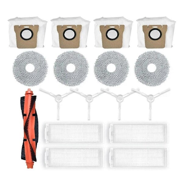 JOYBUY For M30 Pro Replacement Spare Parts Accessories Main Side Brush Mop Cloth Dust Bag Hepa Filter