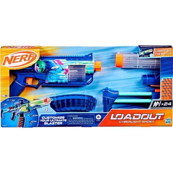 Nerf - Loadout Cyberlight Ghost Blaster - Hasbro