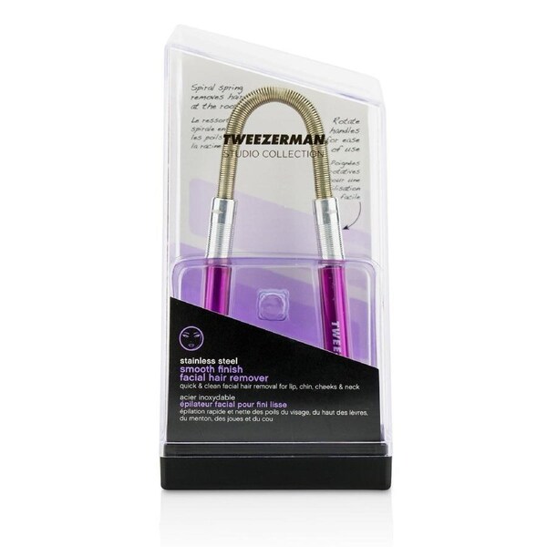 Tweezerman Smooth Finish Facial Hair Remover (Studio Collection) - Pink