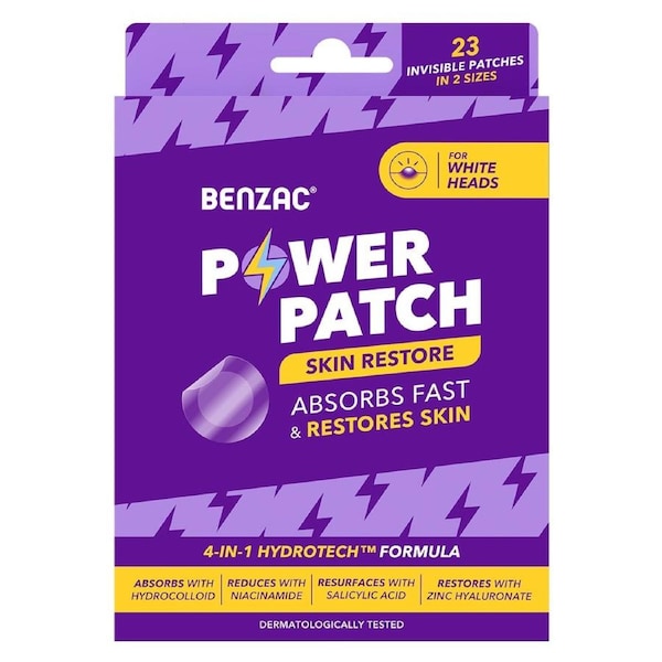 Benzac Power Patches Skin Restore 23 Pack