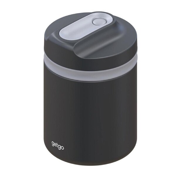 Maxwell & Williams 1 Liter GetGo Double Wall Insulated Food Container-Black