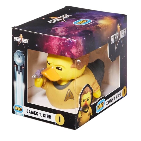 TUBBZ Star Trek James T Kirk Boxed Edition Cosplaying Duck Figure
