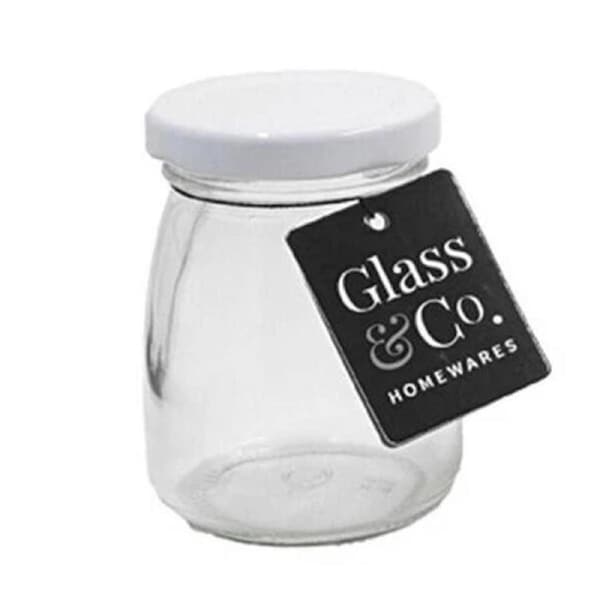 Glass Co High-quality Secure Versitle Reusable Easy Clean Cleo Jar - 100ml