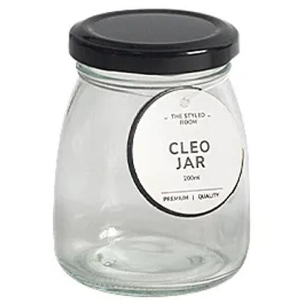 Glass Co High-quality Secure Versitle Reusable Easy Clean Cleo Milk Jar - 200ml
