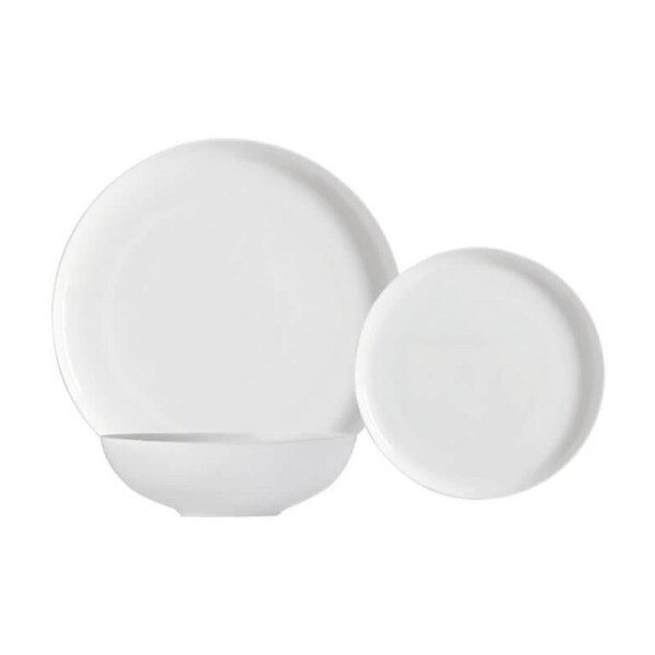 12pc Maxwell & Williams Cashmere Mansion High Rim Dinner Set