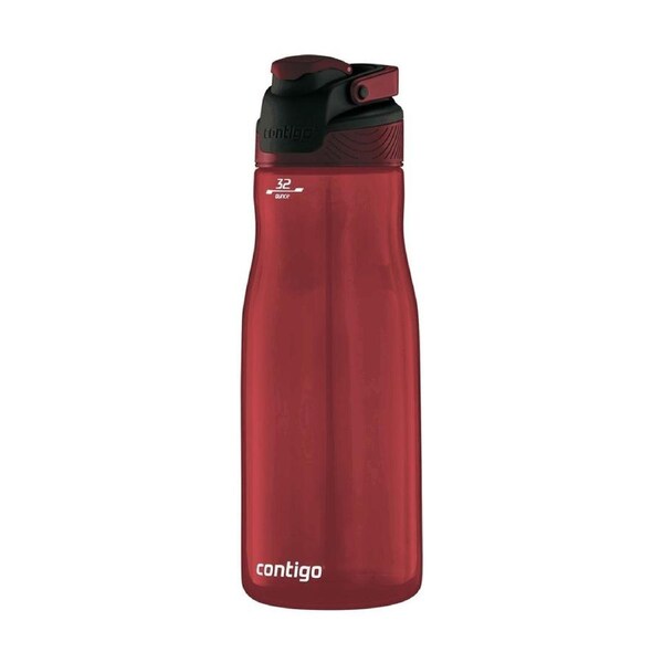 Contigo Autoseal Spill-Proof Water Bottle Carry Handle - Spiced Wine 946ml