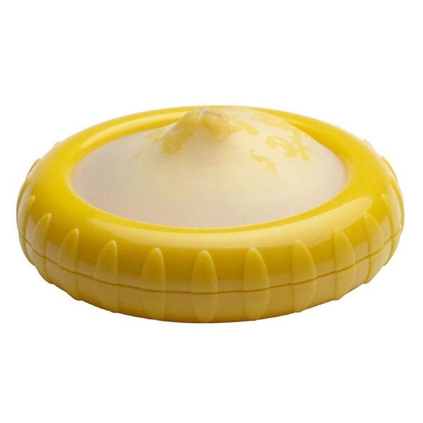 Cuisena Fresh Keeper Silicone Pod Textured For Better Grip - Citrus 10cm