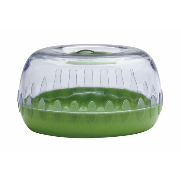 Cuisena Fresh Keeper Pod Avocado Flattened Lid Textured Cover - 12.5cm