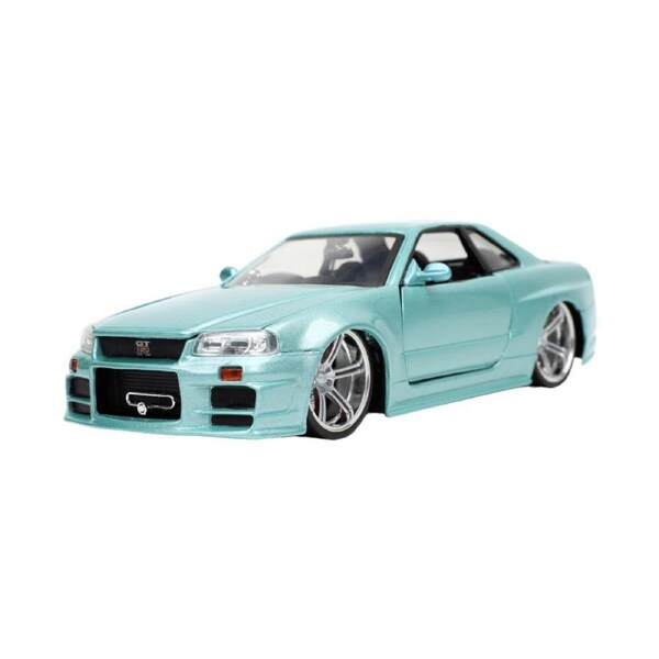 Fast And Furious 2002 Nissan Skyline GT-R R34 1:24 Scale Diecast Vehicle