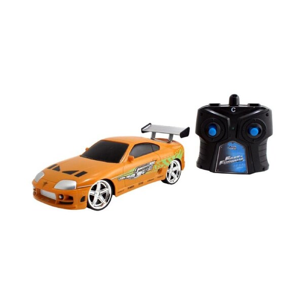 Fast & Furious 1995 Toyota Supra 1:24 Scale Remote Control Muscle Car 6y+