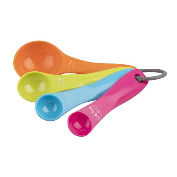 Appetito Measuring Spoons For Bakeware and Cookware - Multicoloured