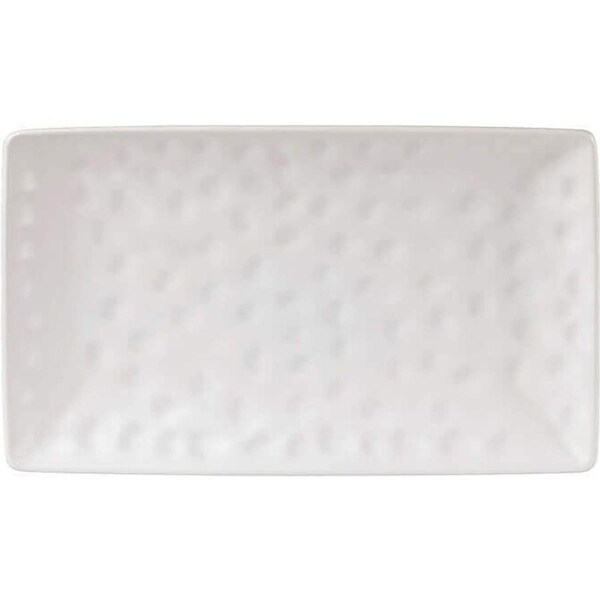 Maxwell & Williams Gravity Rectangular Platter 39x24cm Dishwasher Safe - White