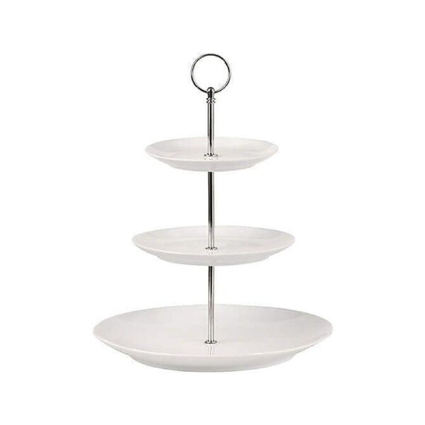 Maxwell & Williams White Basics 3-Tier Cake Stand High Quality Durable