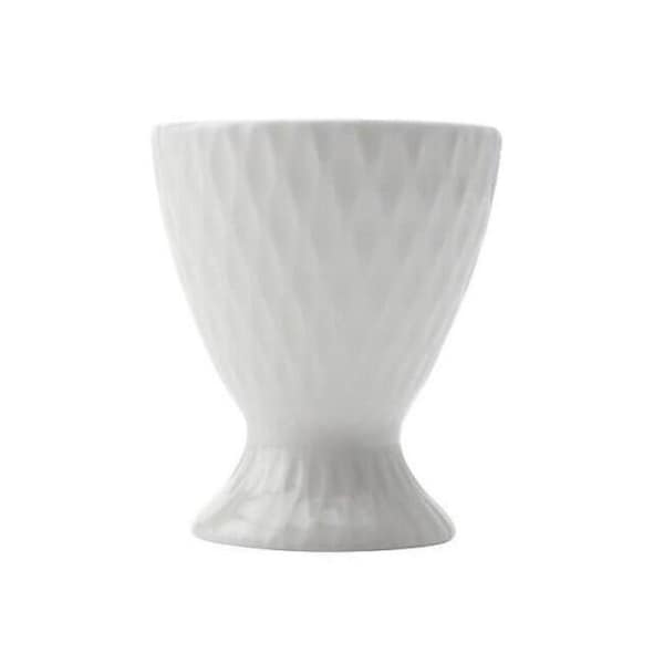 Maxwell & Williams Basics Diamonds Egg Cup Durable Porcelain Versatile - White