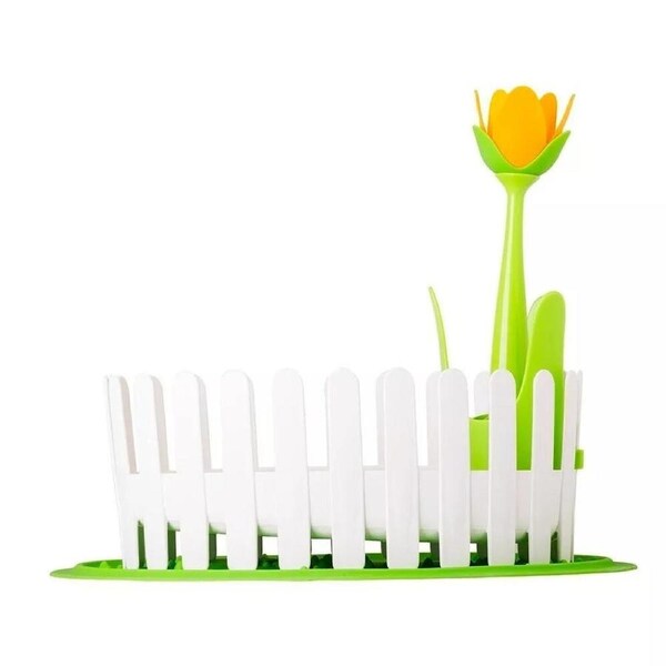 Vigar Flower Power Dish & Cutlery Drainer Set